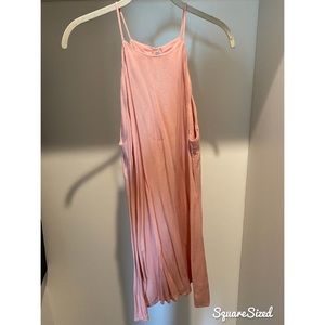 Pink Slip Dress